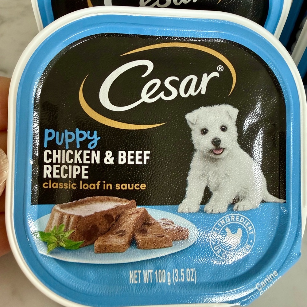 21 Ct. Puppy Chicken & Beef Recipe Dog Food - Blue